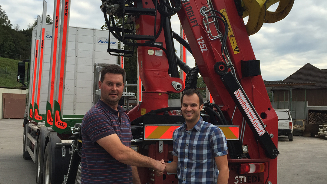 Loglift 125z 89 – Fa. Stiedl